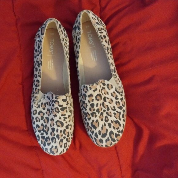 Toms dessert leopard slip-on shoes - Picture 2 of 7